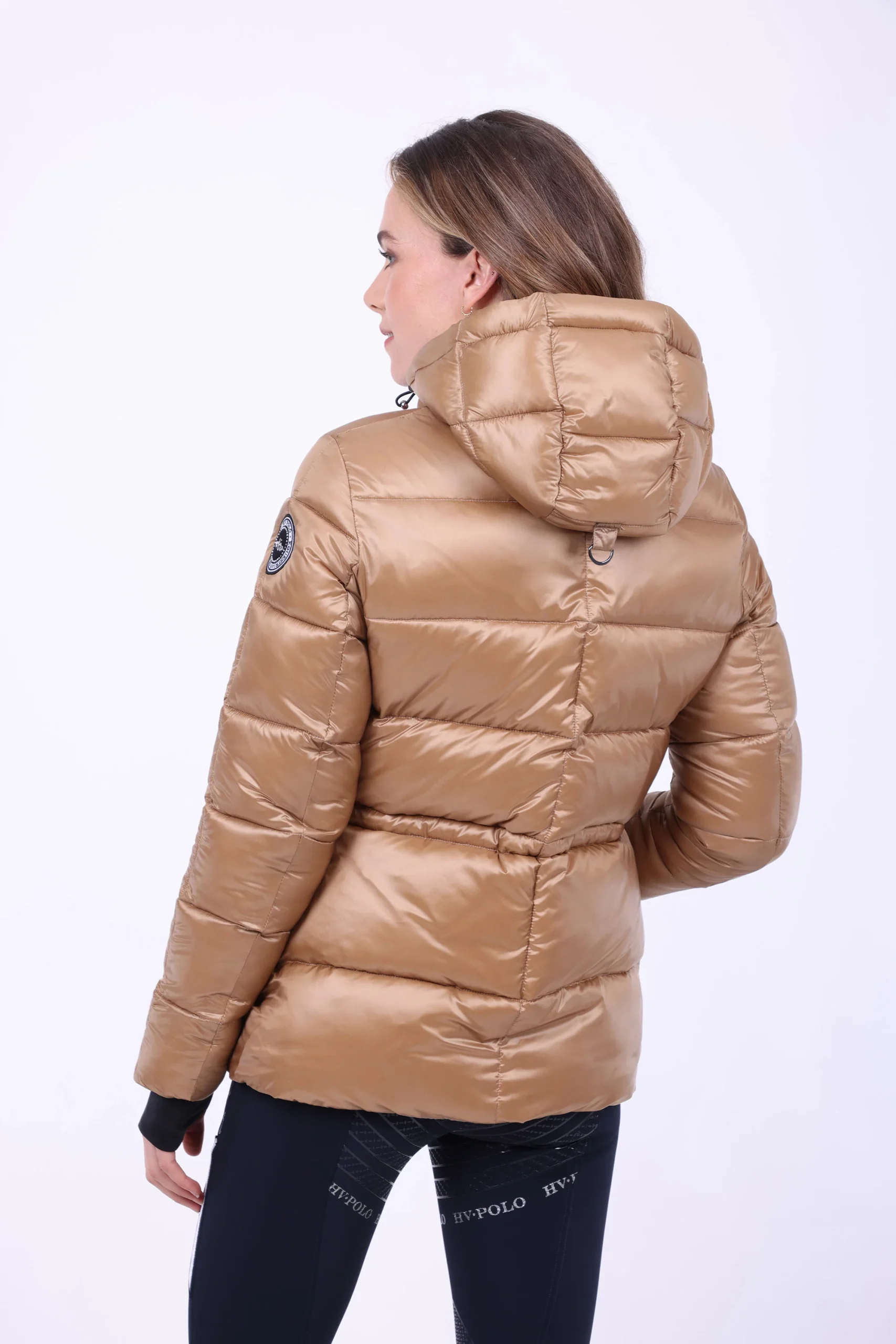 HV Polo - Doudoune femme Chrissy noisette – Image 2