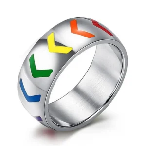 Bague LGBT Flèches