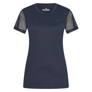 Euro-Star - T-shirt à manches courtes femme Vittoria marine