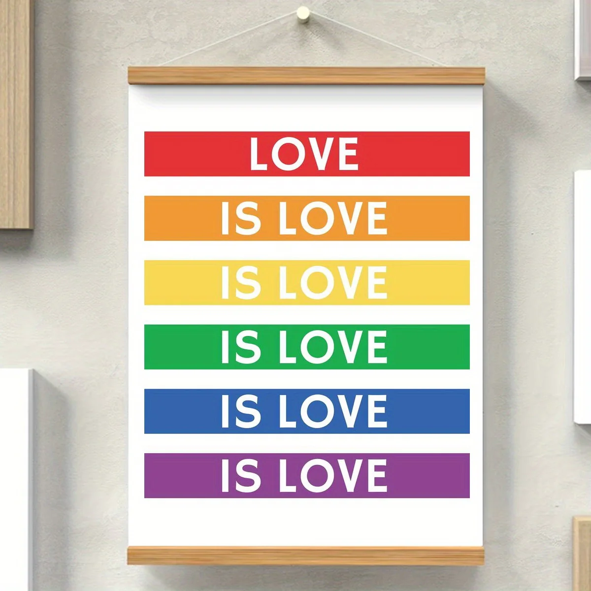 Affiche LGBT Love is Love – Image 5
