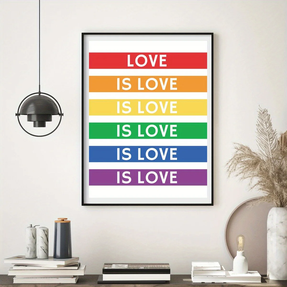 Affiche LGBT Love is Love – Image 2