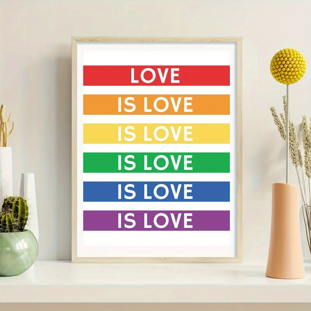 Affiche LGBT Love is Love – Image 3