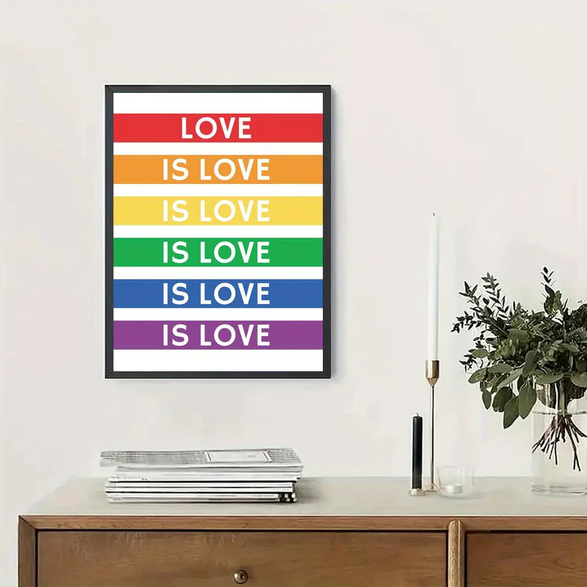 Affiche LGBT Love is Love – Image 4
