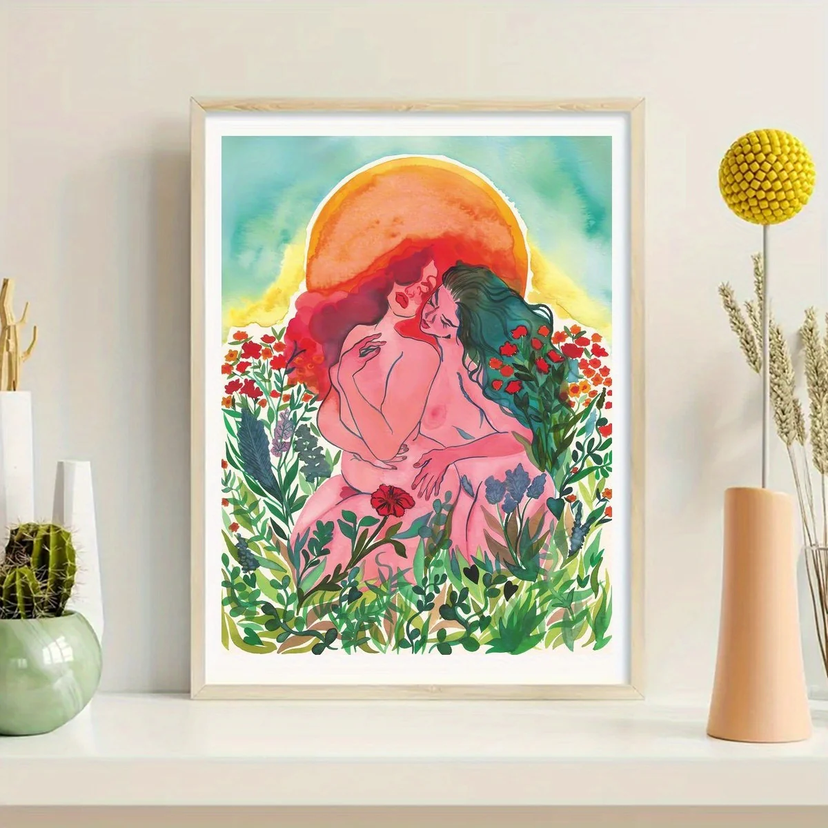 Affiche LGBT Lesbian Pastel – Image 4