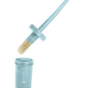 WALDHAUSEN - Pinceau pour sabots avec support bleu ciel