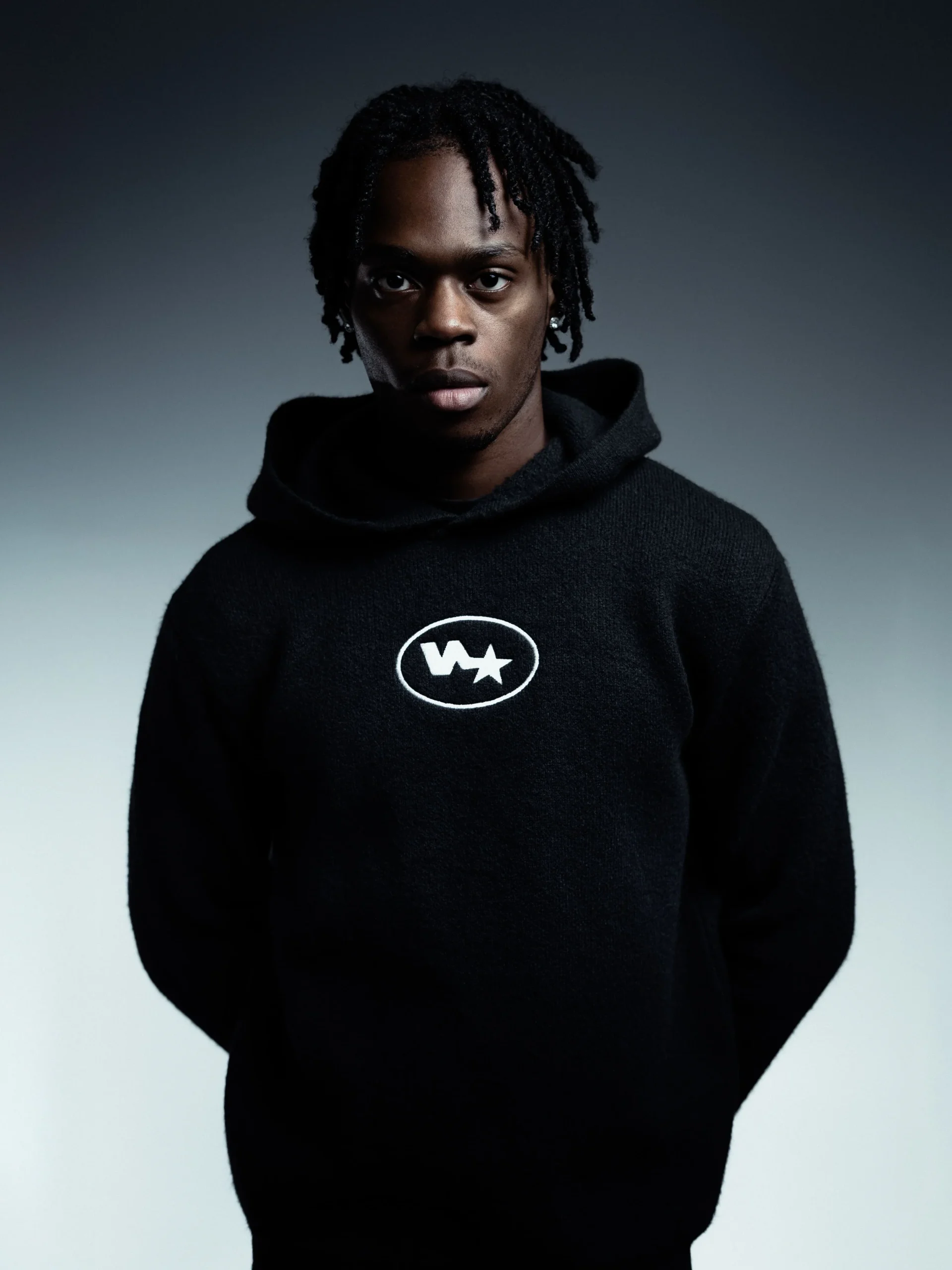N-star Hoodie Knit Black – Image 3
