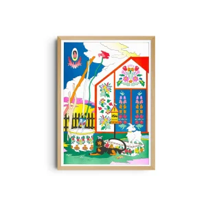 Affiche A3 – Abwu – Nowhere in Poland