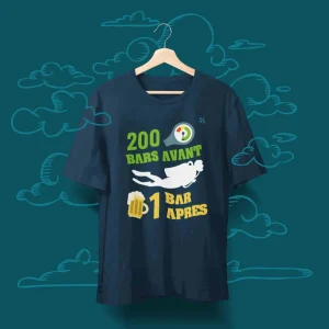 T-shirt plongée-Stock : 200 bar débriefing