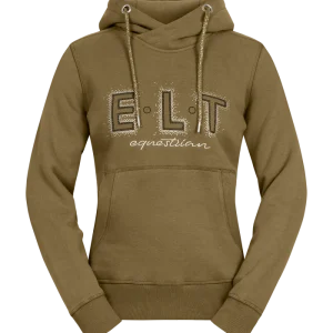 E.L.T- Sweat à capuche femme Rio kaki