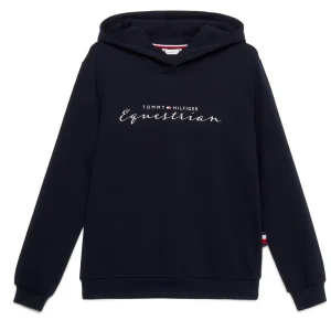 TOMMY HILFIGER - Sweat à capuche femme Greewich marine