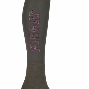 PIKEUR - Chaussettes knee socks wool Sports kaki