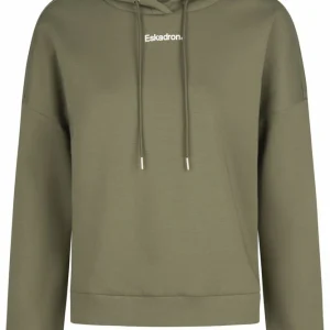 ESKADRON - Sweat shirt hood à capuche femme Classic Sports kaki