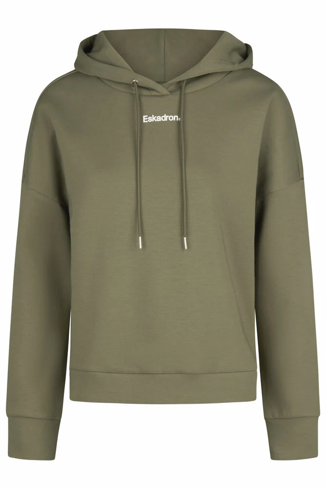ESKADRON - Sweat shirt hood à capuche femme Classic Sports kaki