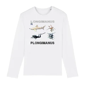 teeshirt manches longues plongeur logimanus