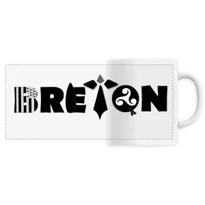 BZH-Mug spécial Breton en céramique