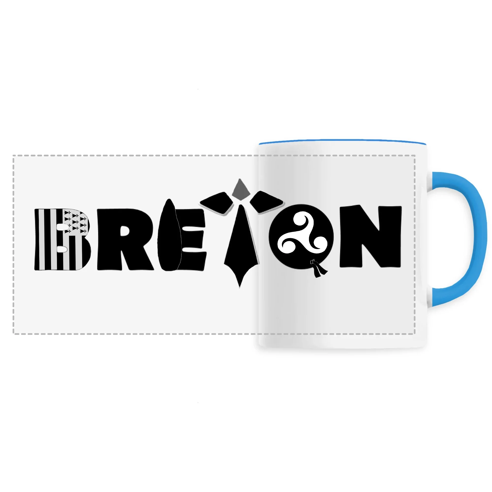 BZH-Mug spécial Breton en céramique – Image 2