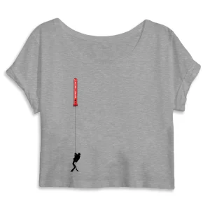 Crop Top 100% bio MacJos plongée parachute de palier