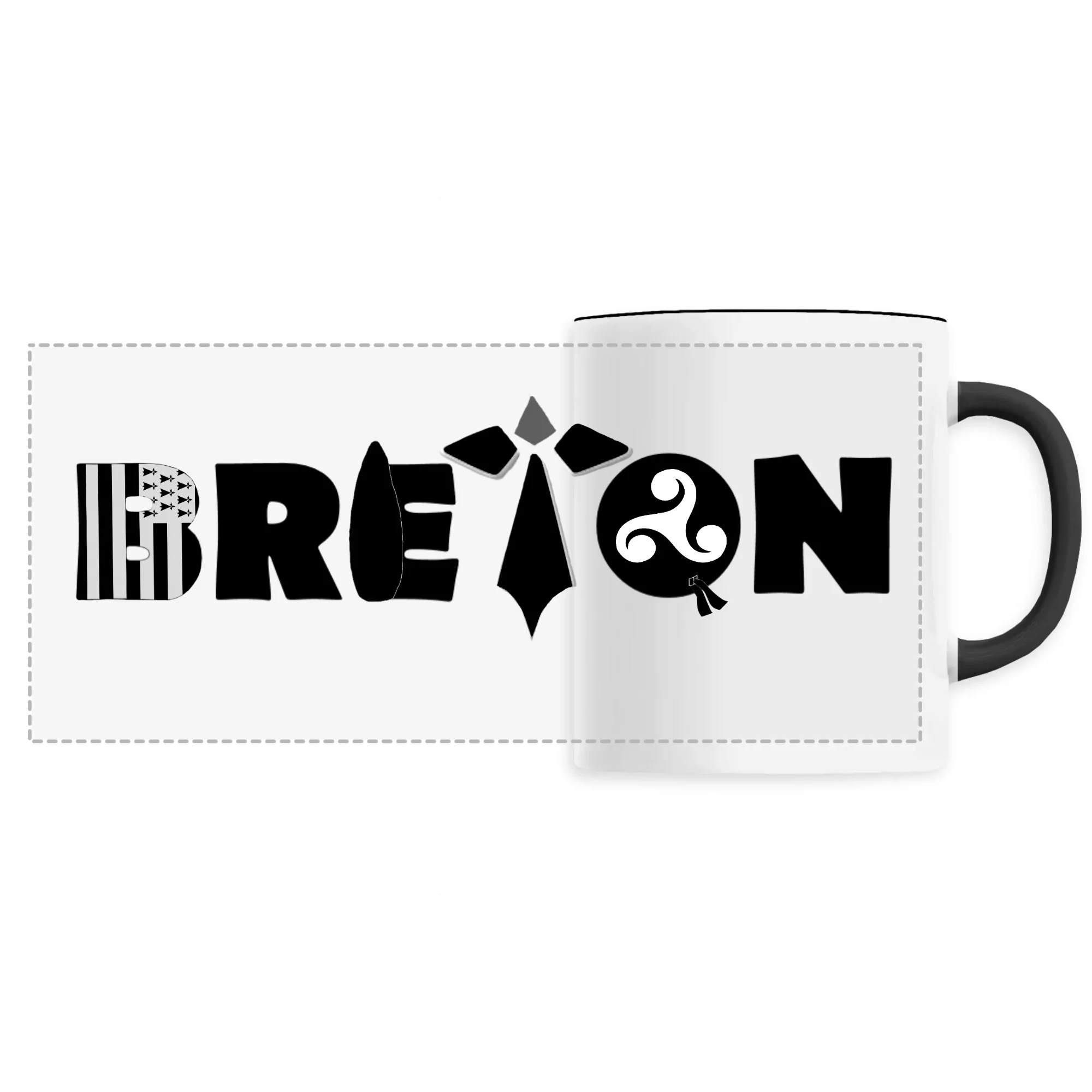 BZH-Mug spécial Breton en céramique – Image 4