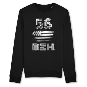 BZH-Sweat MacJos 100% bio département Breton 56