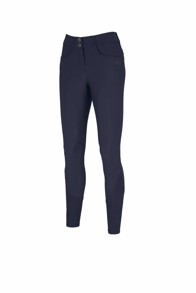 PIKEUR - Pantalon d'équitation Camie SD midwaist marine