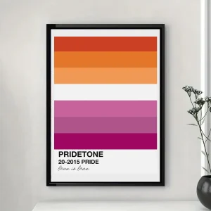 Affiche LGBT  Pride Lesbienne