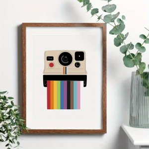 Affiche LGBT  Polaroid