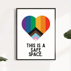 Affiche LGBT  Safe Space