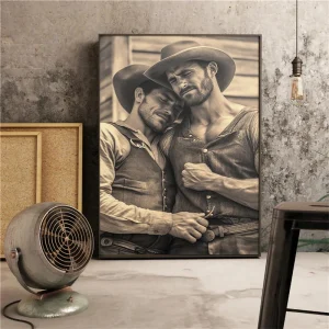 Affiche LGBT  Vintage Gay