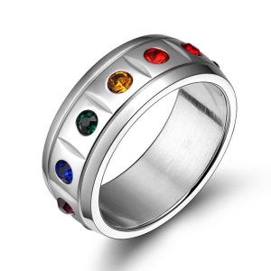 Bague LGBT Diamants