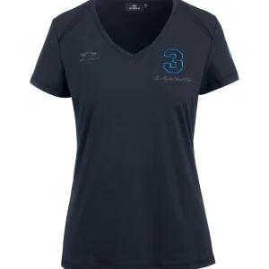 HV POLO - T-shirt technique femme Favouritas marine