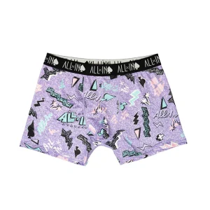 Boxer homme - Pop 80s Violet