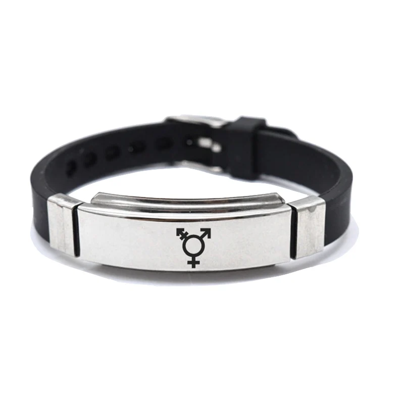 Bracelet silicone Transgenre