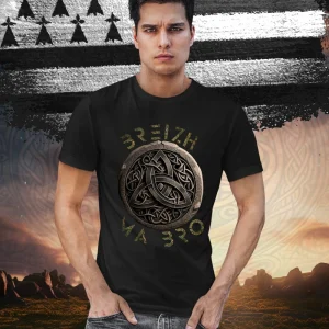 T-shirt Bio Bretagne Breizh ma bro