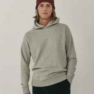 Le Hoodie gris chiné