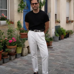 Le Pantalon blanc