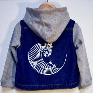 Veste denim PIRATE DE PAPIER