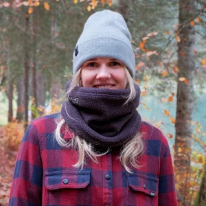 TOUR DE COU POLAIRE CHARBON