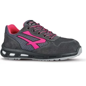 Chaussure de sécurité femme Upower VEROK - Gris/rose