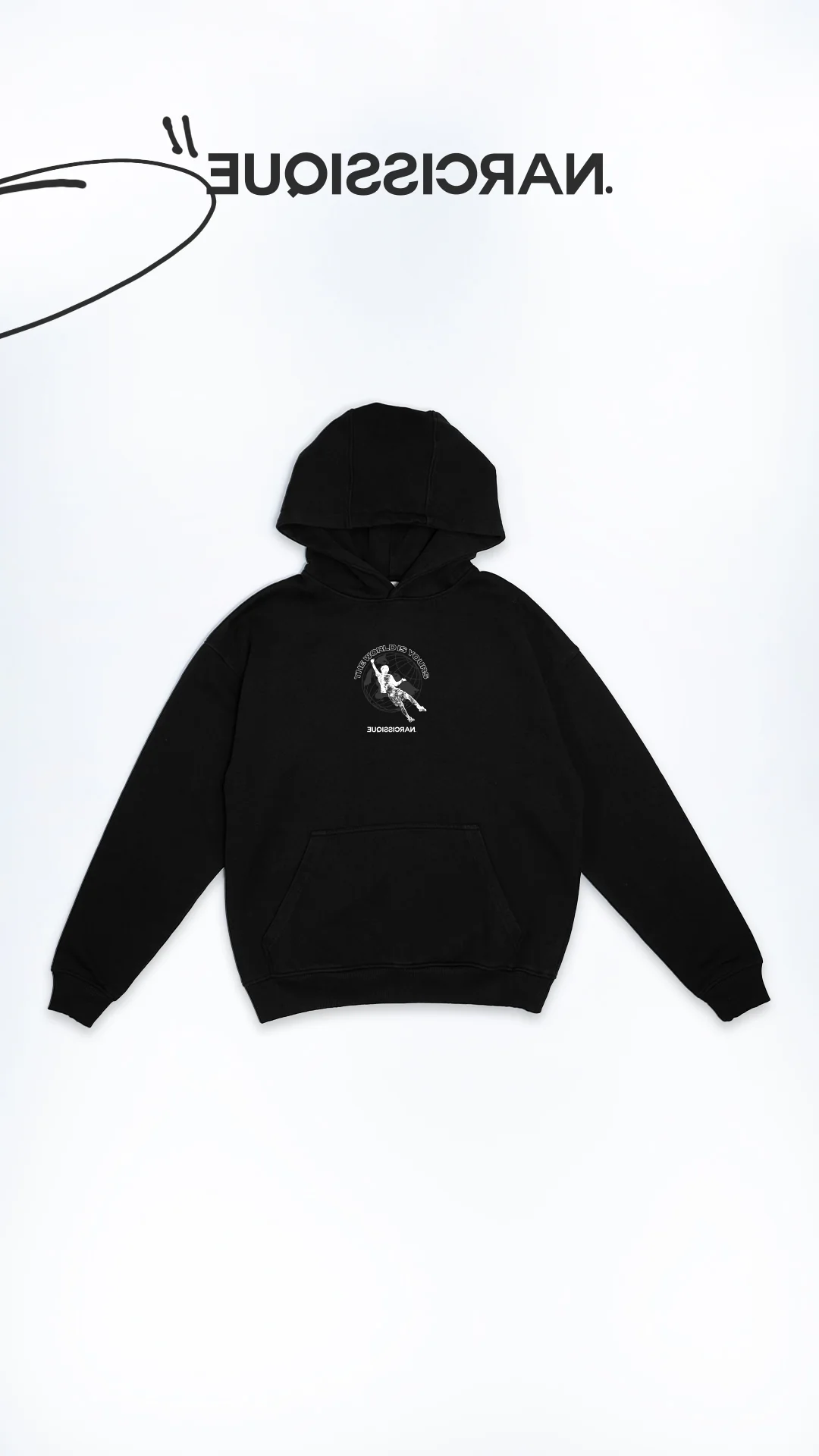 "Hold Your Dreams" Black Hoodie – Image 3