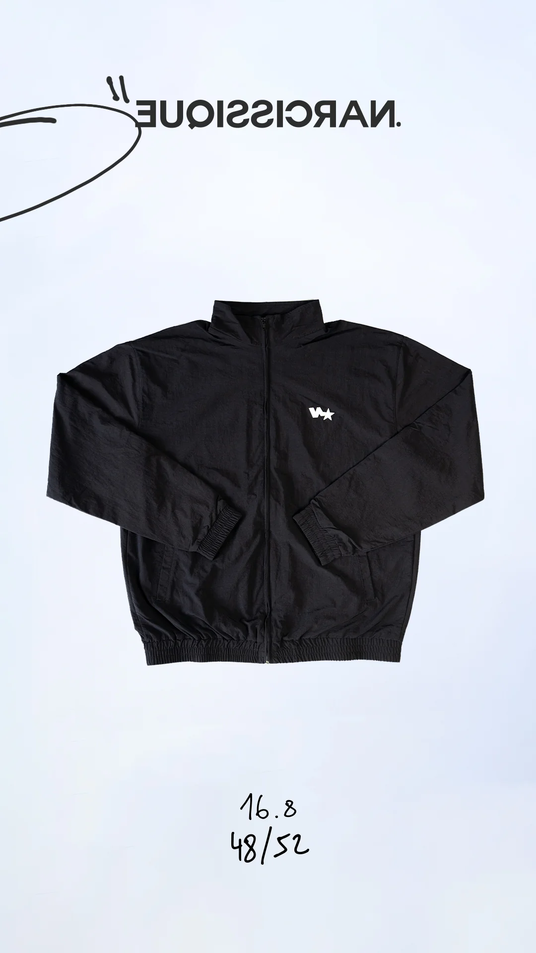 TrackStar Jacket Black 48/52