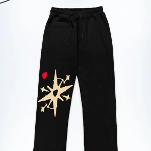 Follow Your Heart Sweatpant Black