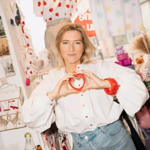 Blouse LOLITA Blanche unie (Coton)