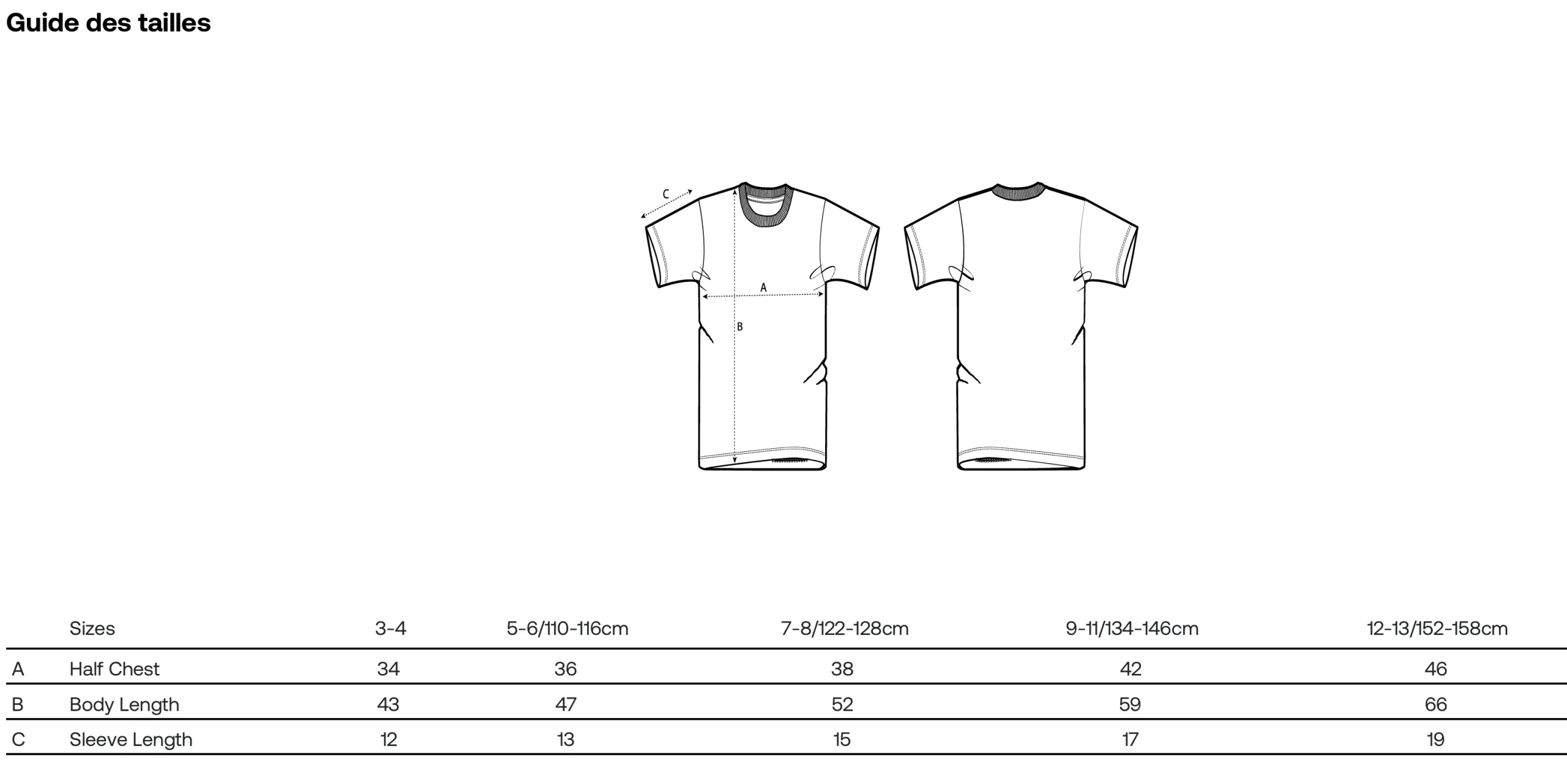 T-shirt manches courtes enfant - 🖤KOSTALDEA🖤LA CÔTE🖤 > – Image 3