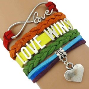 Bracelet LGBT  Love Wins