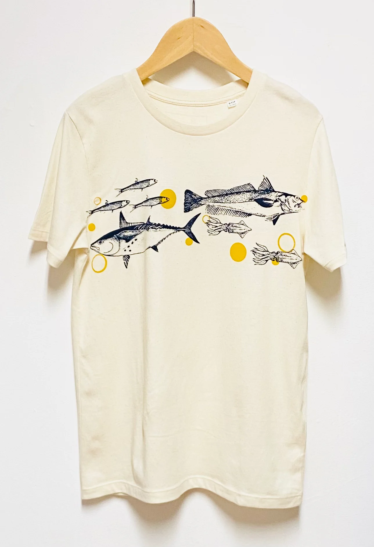 T-shirt manches courtes enfant - FRITURE DU JOUR BONJOUR – Image 2