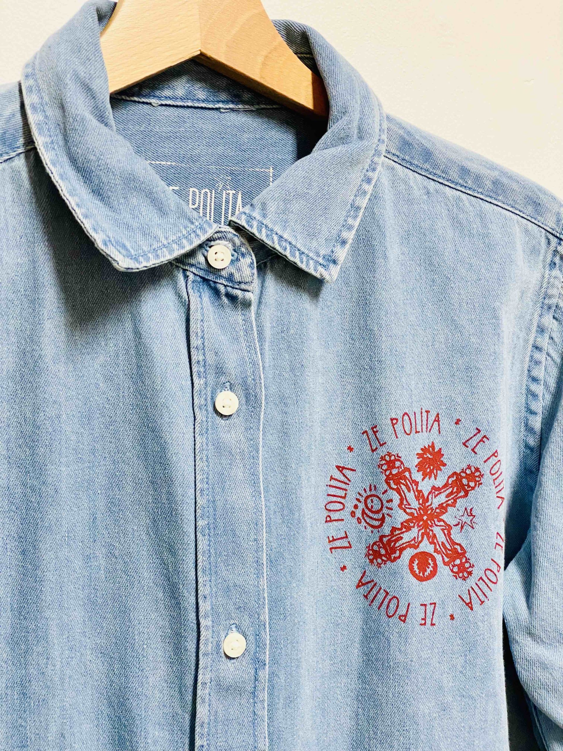 Chemise en denim femme - AMARAUNA – Image 2