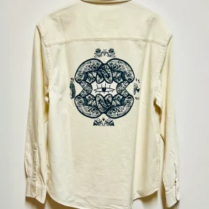 Chemise coupe confortable unisexe / sur-chemise unisexe - AMARAUNA