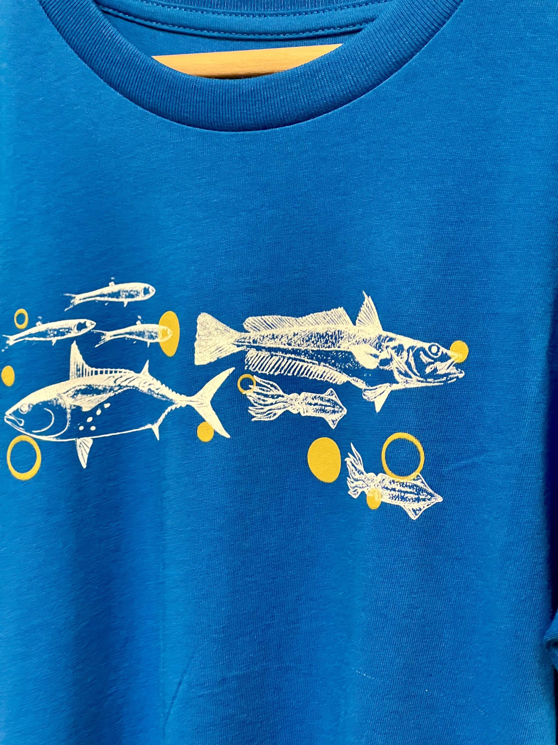 T-shirt manches courtes enfant - FRITURE DU JOUR BONJOUR – Image 3