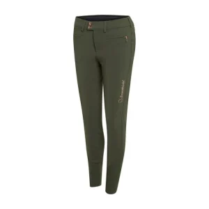 Samshield - Pantalon femme Adele genou grip Avocado/Rose Gold