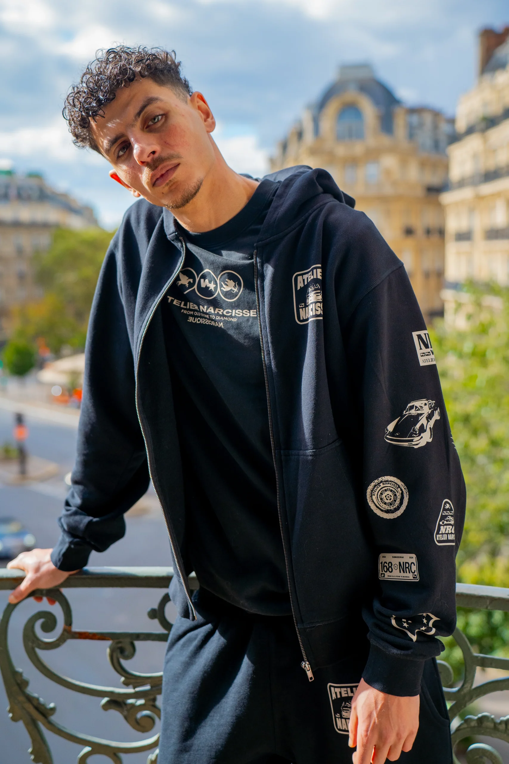 ATELIER NARCISSE 001 - ZIPPER BLACK – Image 3